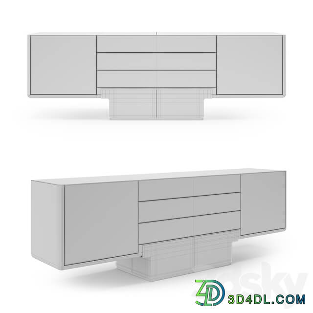 Sideboard Chest of drawer Longhi do high cabinet