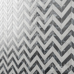 Talon Carrara & Bardiglio Marble Tile 