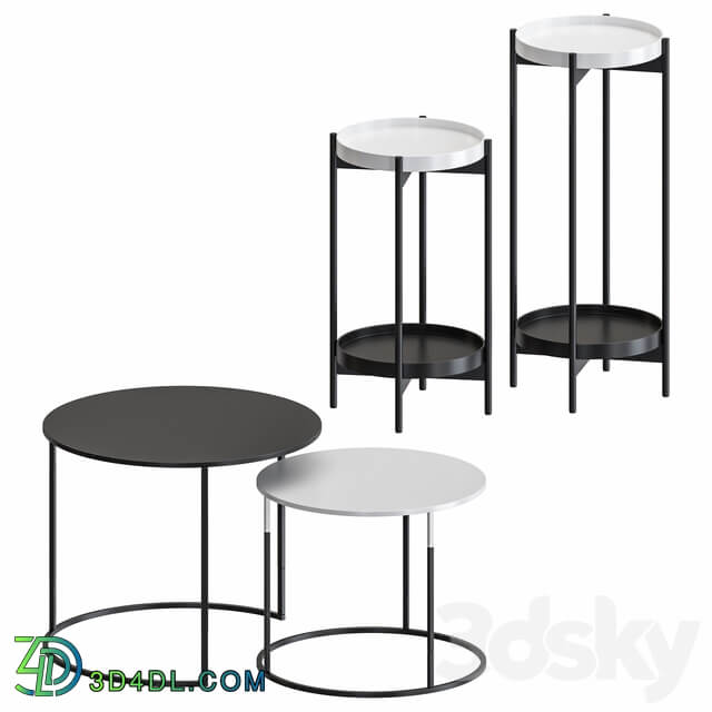 HollyHOME collection Coffee tables set