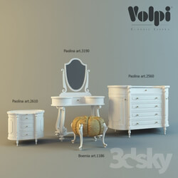 Sideboard Chest of drawer Volpi Paolina 