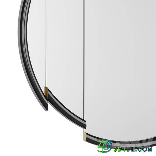 LEE BROOM SPLIT MIRROR ROUND