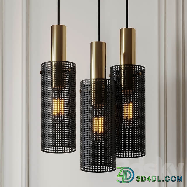 Vouge Small Pendant Lamp by Rubn Pendant light 3D Models