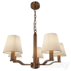 Pendant lamp Freya Marika FFR5671PL 05G Pendant light 3D Models 