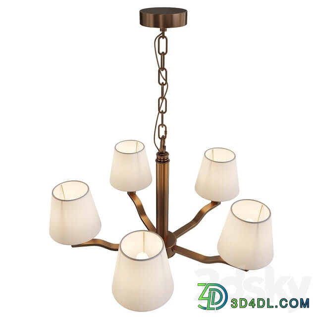 Pendant lamp Freya Marika FFR5671PL 05G Pendant light 3D Models