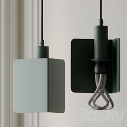 Chandelier CORNER Lamp Big by FILD 