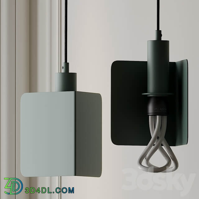 Chandelier CORNER Lamp Big by FILD