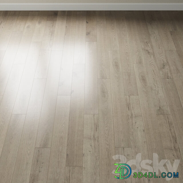 Parquet oak Coswick. Inspire GRAY VELVET Wood 3D Models