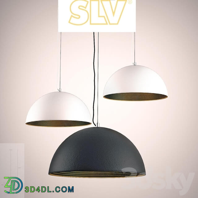 SLV BIG WHITE LIGHT Pendant light 3D Models