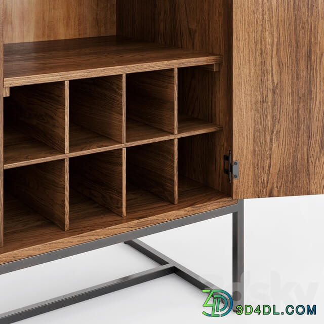 Sideboard Chest of drawer Article Oscuro Walnut Cabinet