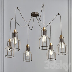 Vintage pendant lamp Pendant light 3D Models 