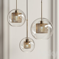 Lampatron catch Pendant light 3D Models 