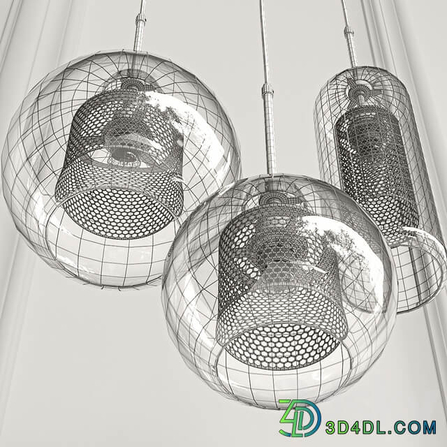 Lampatron Catch F Pendant light 3D Models