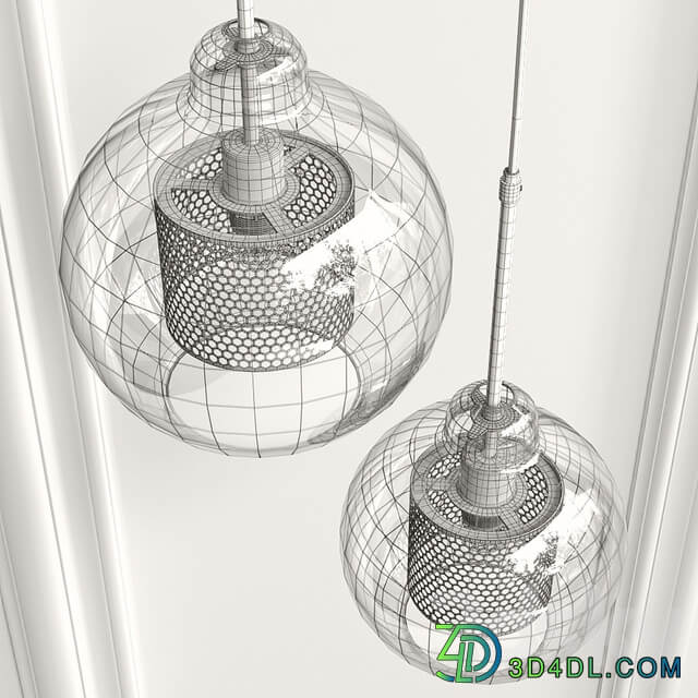 Lampatron Catch F Pendant light 3D Models