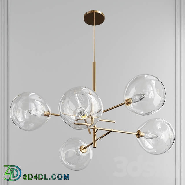 Pendant light Molten chandelier