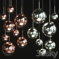 Pendant Light Group Tom Dixon MIRROR BALL FAMILY PENDANT Pendant light 3D Models 