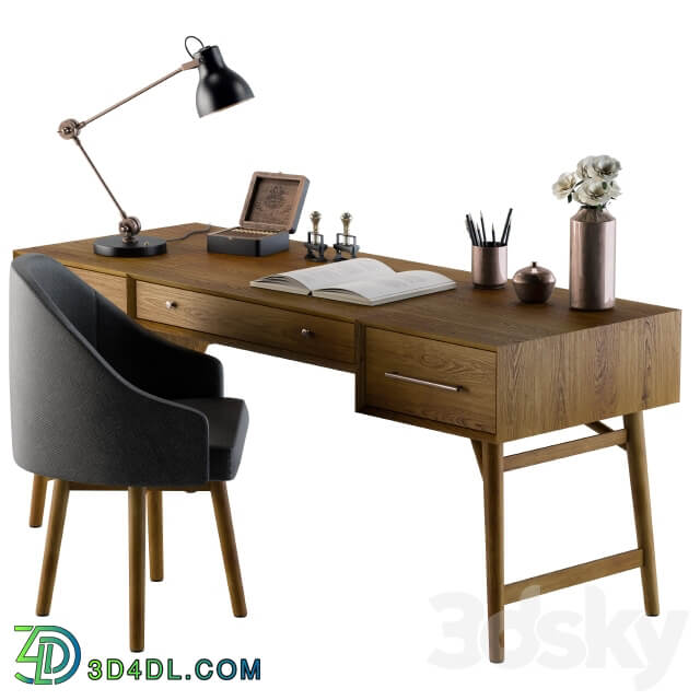 Office Neoclassic Desk for Home