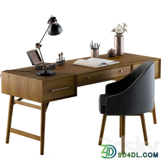 Office Neoclassic Desk for Home