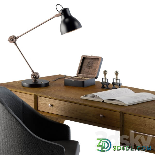 Office Neoclassic Desk for Home