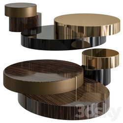 Minotti Benson Coffee Table Set 