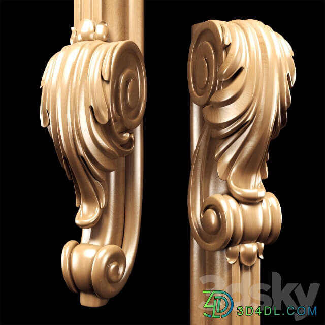 Other Classic carved leg