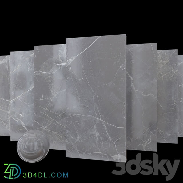 Marble set maison gray