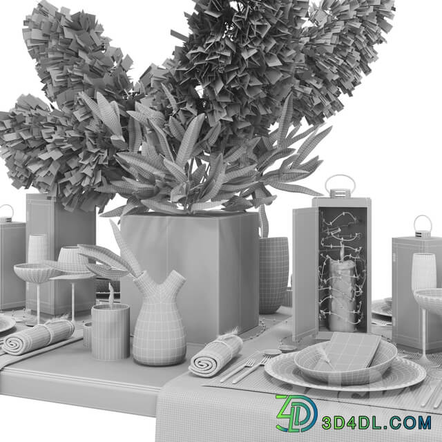 Luxury table setting B