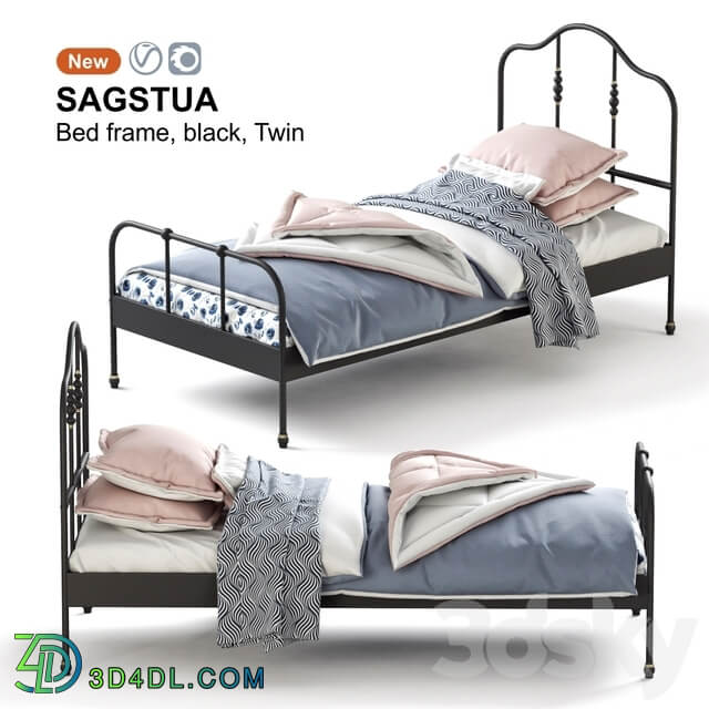 Bed IKEA SAGSTUA Bed