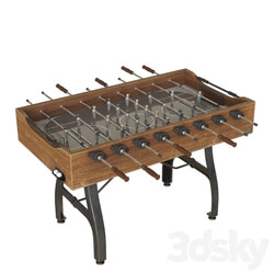 Vintage Industrial Foosball Table 