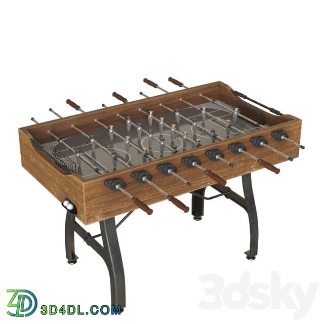 Vintage Industrial Foosball Table