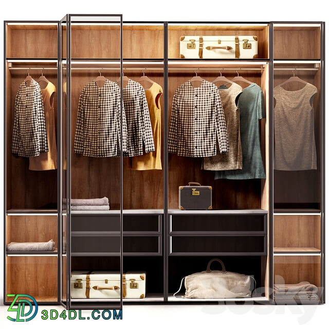 Wardrobe Display cabinets Molteni gliss master