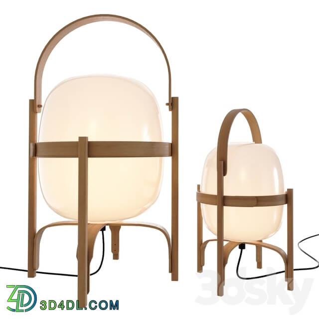 Cesta and Cestita lamp by Santa Cole