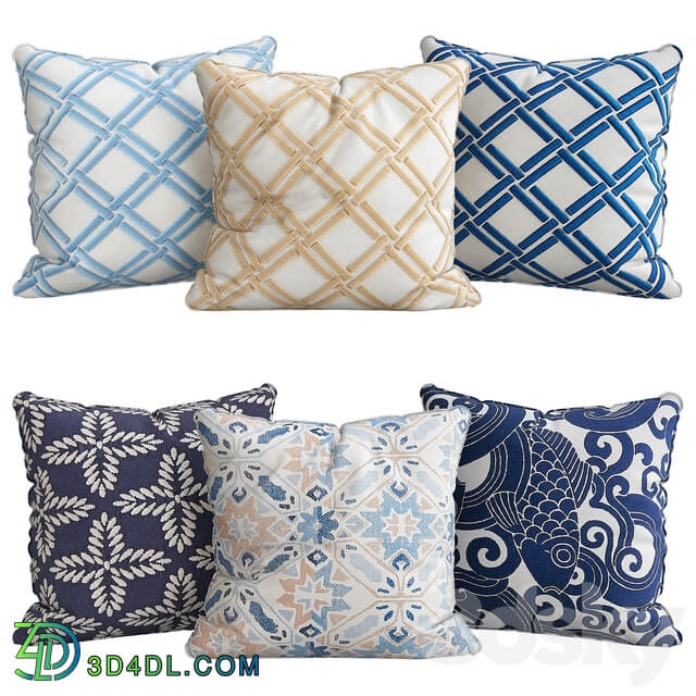 Pillows for sofa 6 pieces No. 84