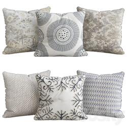 Pillows for sofa 6 pieces No. 87 