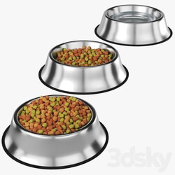 Stainless steel bowl Miscellaneous 3D Models 