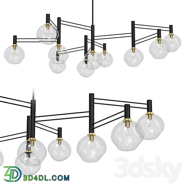 Ashley Pendant light 3D Models