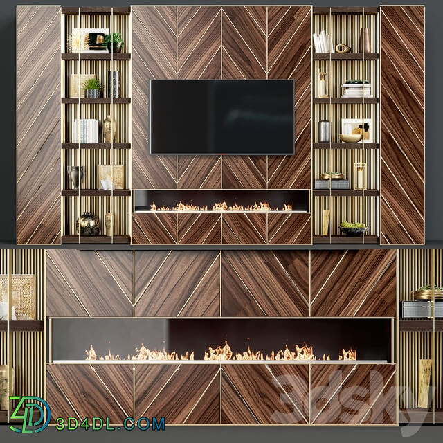 TV wall modern 44