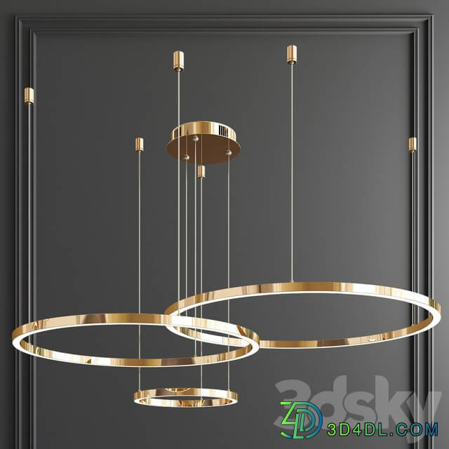 Four Exclusive Chandelier Collection 63 Pendant light 3D Models