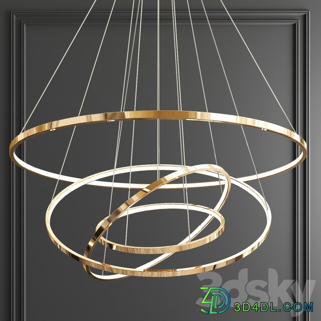 Four Exclusive Chandelier Collection 63 Pendant light 3D Models