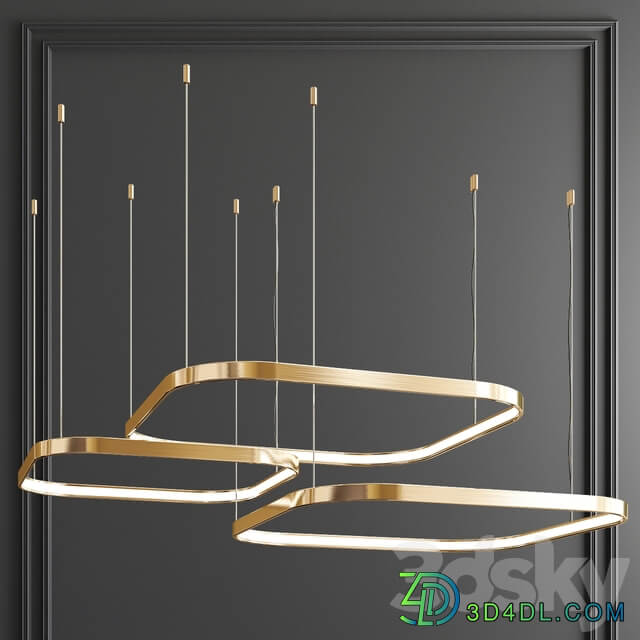 Four Exclusive Chandelier Collection 63 Pendant light 3D Models