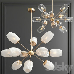 Arteriors Sputnik Chandelier Pendant light 3D Models 