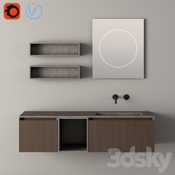 Modern Bathroom Cabinet No. 085 Rexa design 