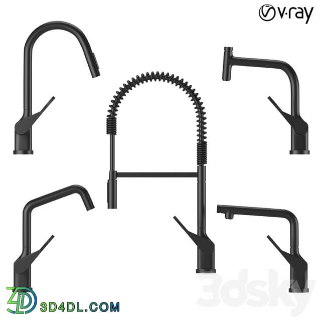 Faucet Collection of kitchen faucets 02