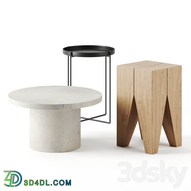 Coffee tables set 2 by E15