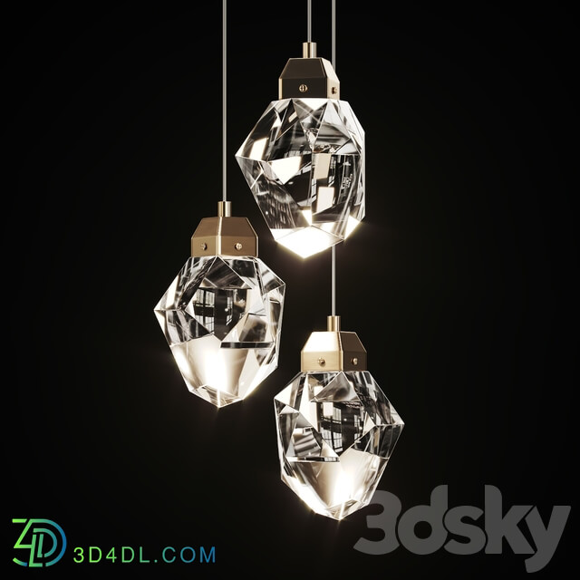 Hanging lamp CRISTEL ONE Lampatron Pendant light 3D Models