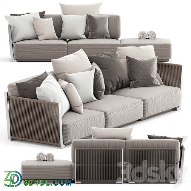 VULCANO OUTDOOR SOFA by FLEXFORM
