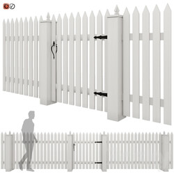 White picket fence 03 