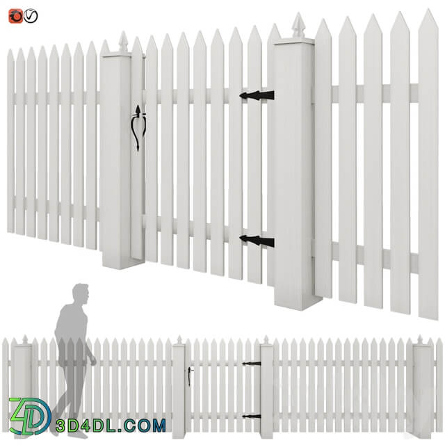 White picket fence 03