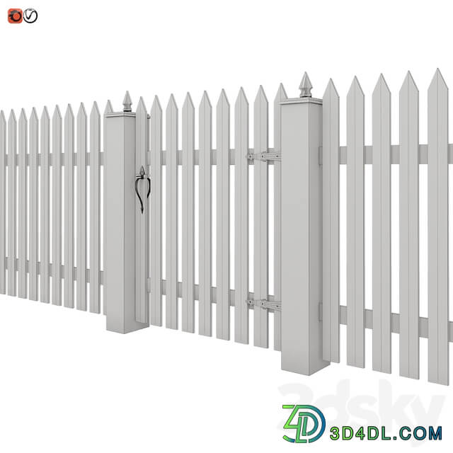 White picket fence 03