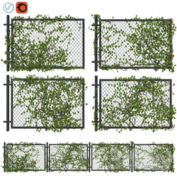 Fence with ivy v1 