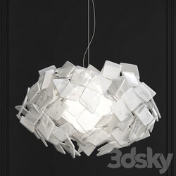 Pronta consegna Clizia Slamp Lampada a Sospensione Pendant light 3D Models 